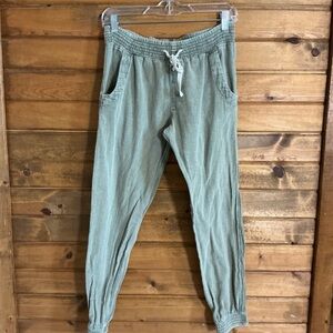 Rip Curl Olive Green Joggers Size Small